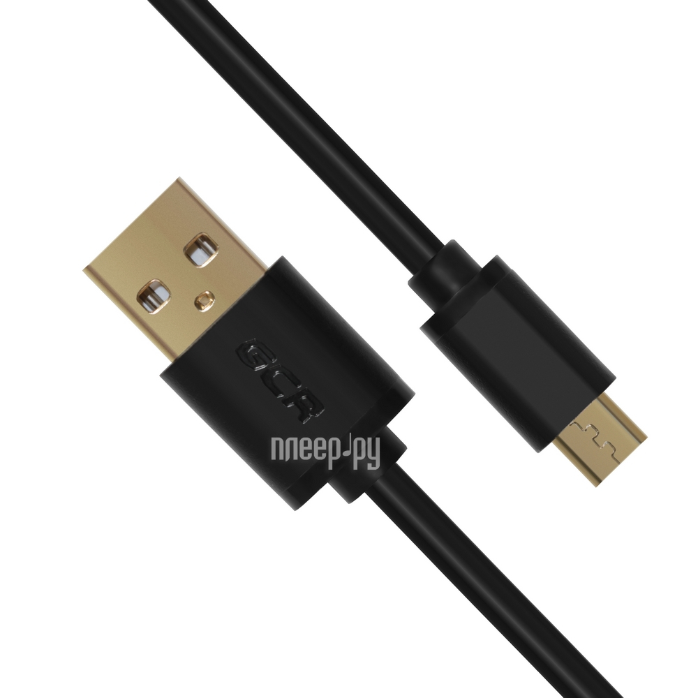  Greenconnect Micro USB 2.0 AM - Micro B 5pin 1m Black GCR-UA8MCB6-AA2SG-1.0m 