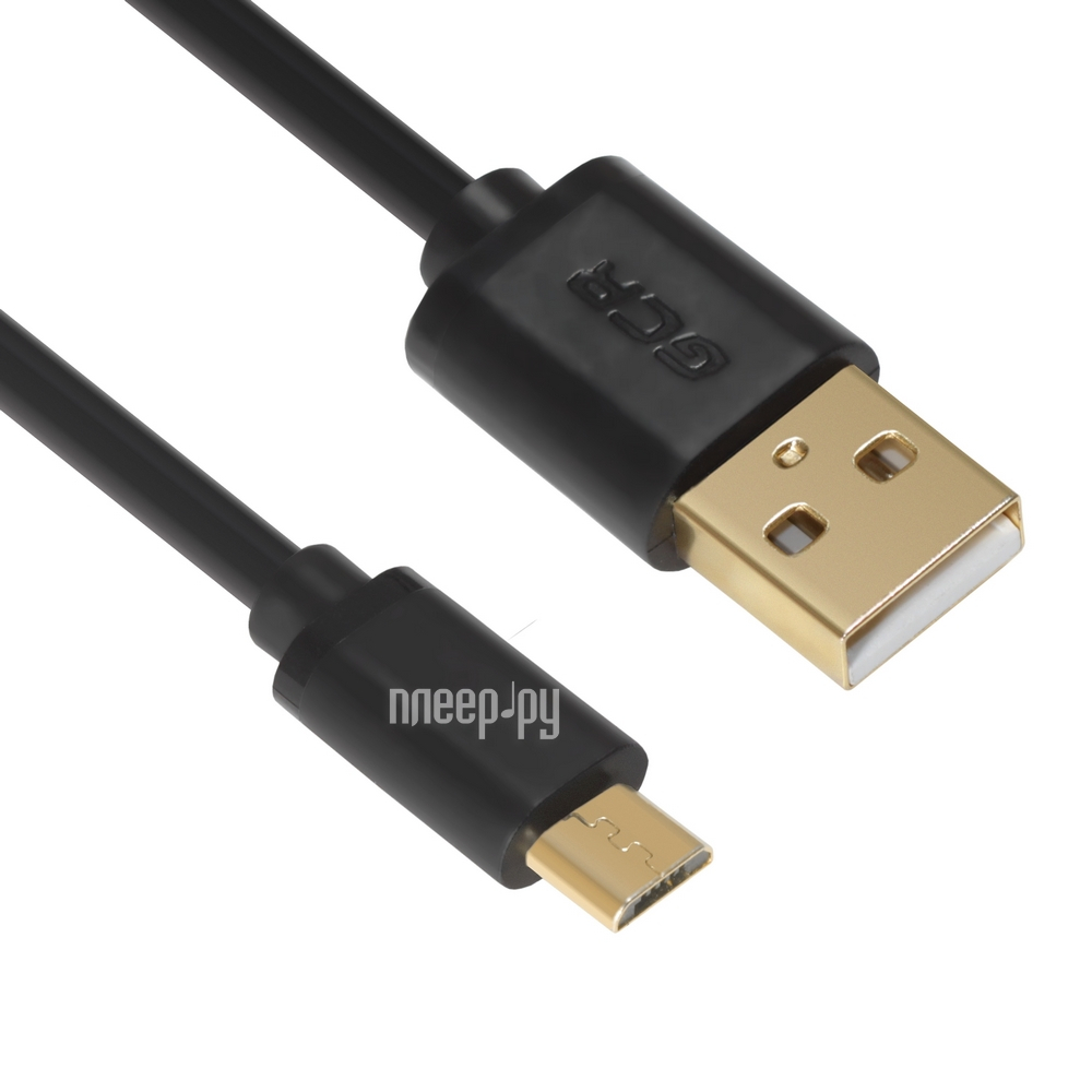  Greenconnect Micro USB 2.0 AM - Micro B 5pin 3m Black GCR-UA8MCB6-BB2SG-3.0m 
