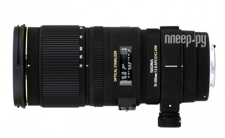  Sigma AF 70-200mm f / 2.8 APO EX DG OS HSM Canon EF 