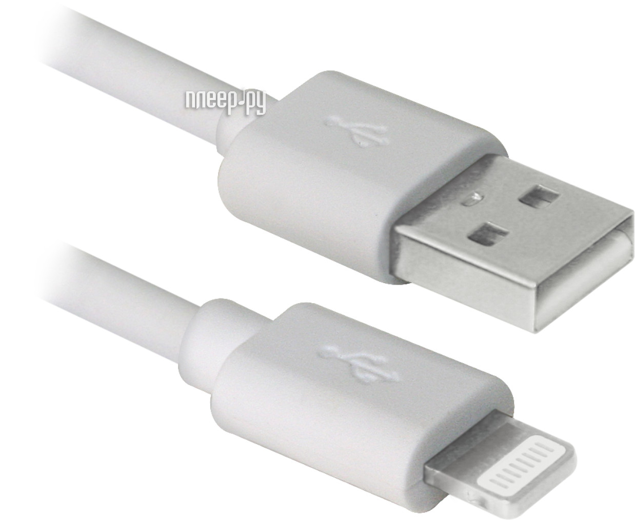  Defender USB AM -Lightning M 1m ACH01-03BH White 87479