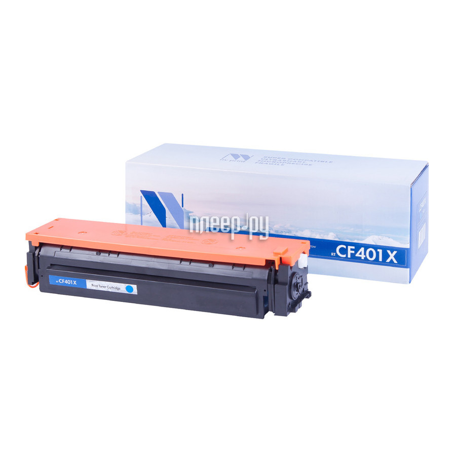  NV Print CF401X Cyan  HP LaserJet Color Pro M252dw / M252n / M274n / M277dw / M277n 2300k