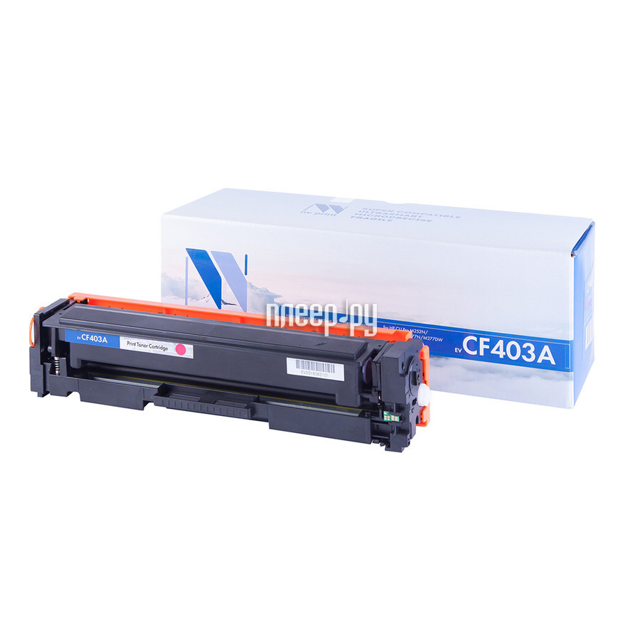  NV Print CF403A Magenta  HP LaserJet Color Pro M252dw / M252n / M274n / M277dw / M277n 1400  1298 