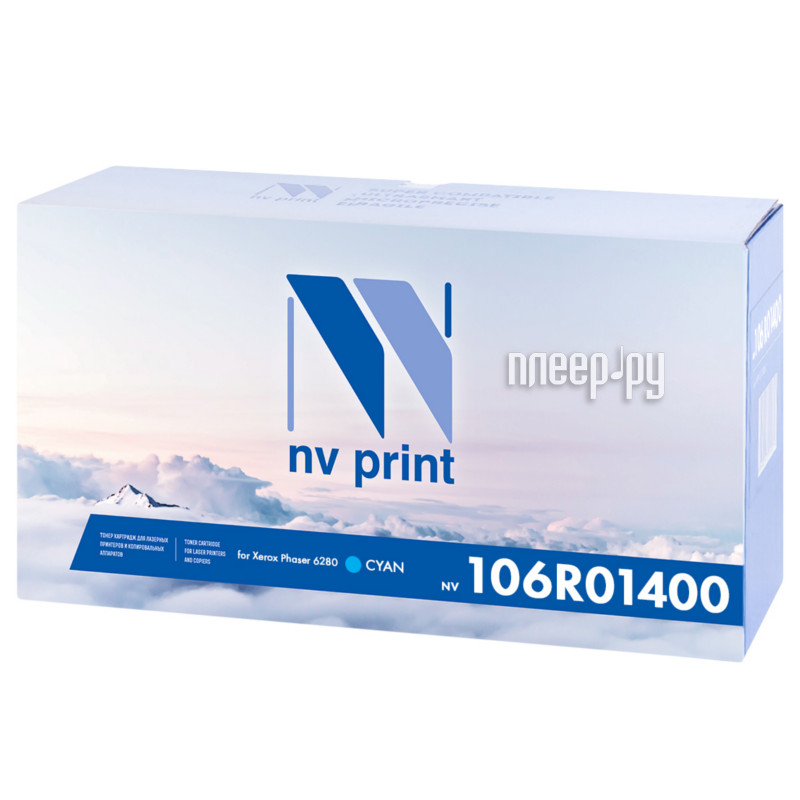  NV Print 106R01400 Cyan  Xerox Phaser 6280  3386 
