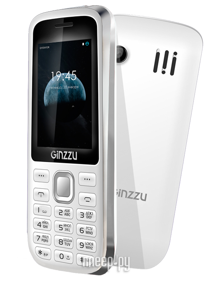   Ginzzu M201 White-Gray  794 