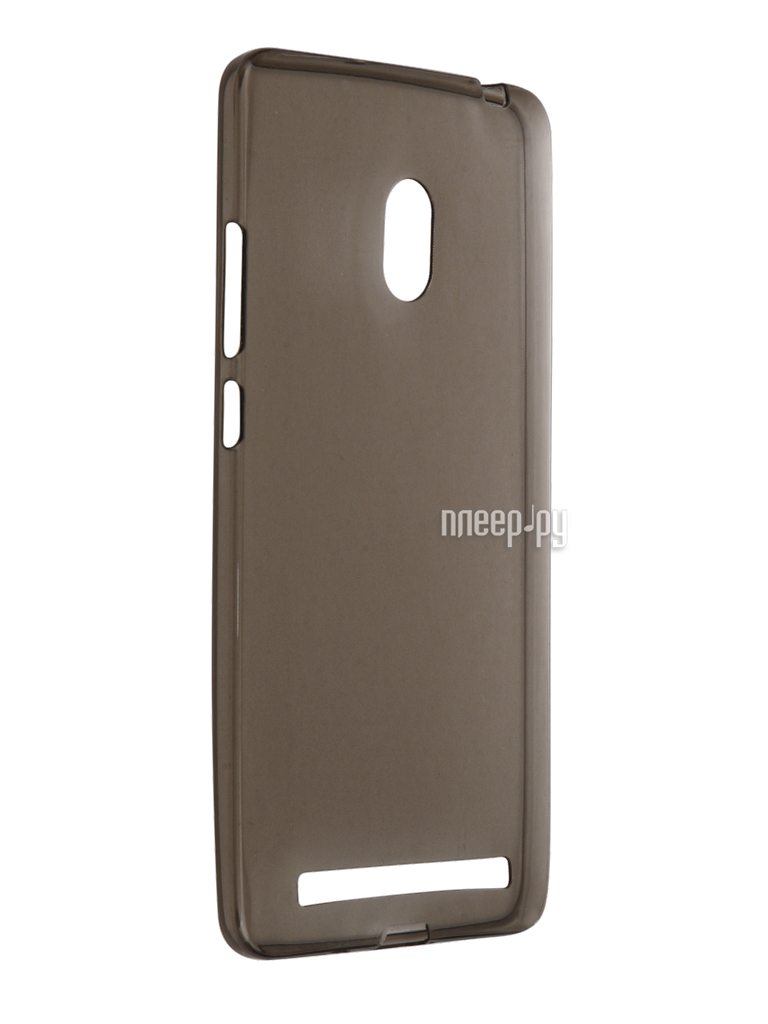   ASUS ZenFone 6 Krutoff Silicone Transparent-Black 10283 
