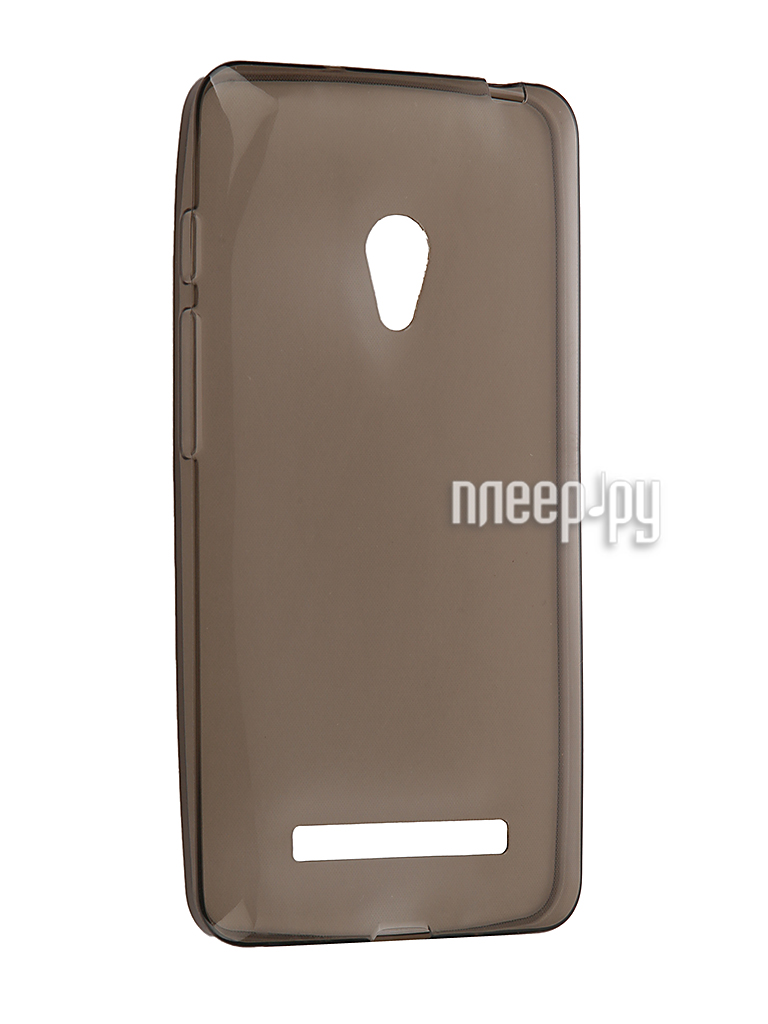   ASUS ZenFone 5 Krutoff Silicone Transparent-Black 10281 
