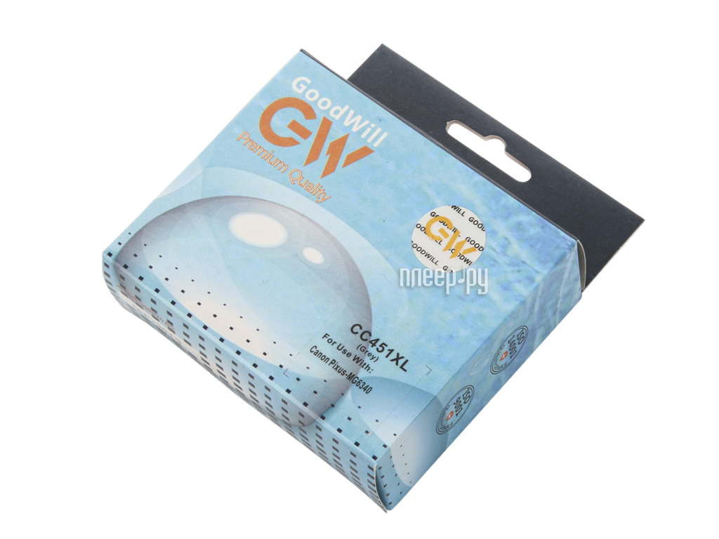  GoodWill GW-CLI-451GY / XL Grey  Canon PIXMA iP7240 / MG6340 /