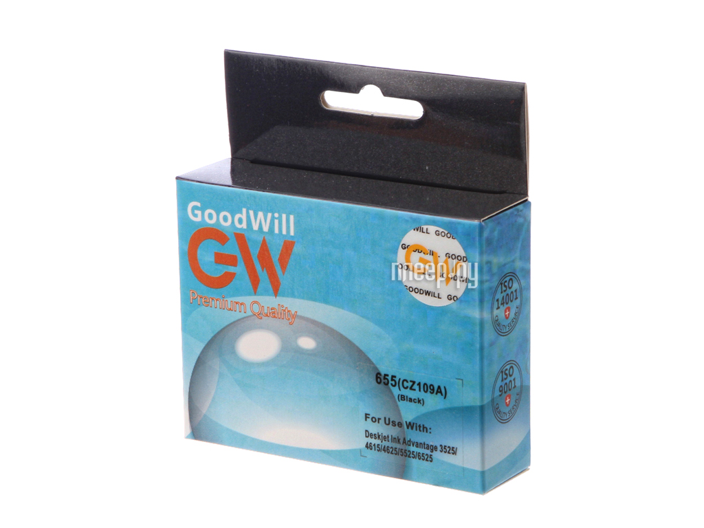  GoodWill GW-CZ109AE HP 655 Black  DJ IA 3525 / 5525 / 4515 / 4525  418 