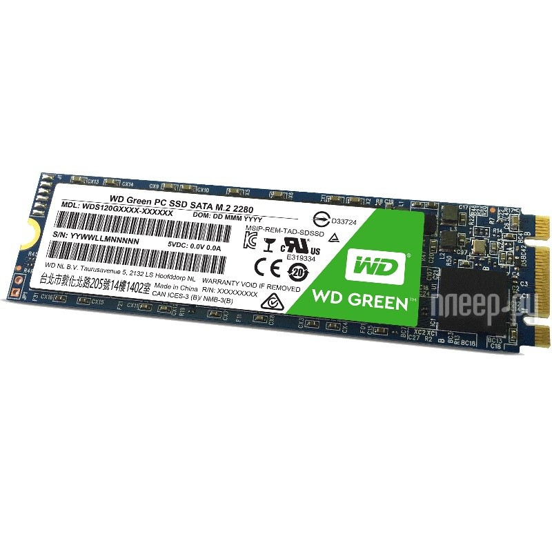   120Gb - Western Digital WD Green WDS120G1G0B 