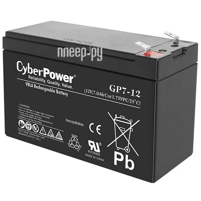    CyberPower GP7-12 12V 7Ah