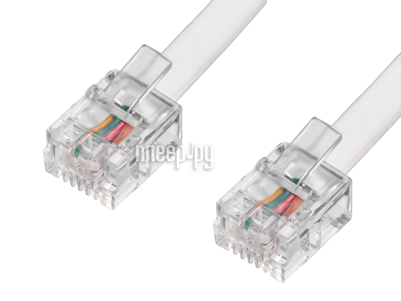  Greenconnect 6P4C / 6P4C 0.5m White GCR-TP6P4C-0.5m  44 