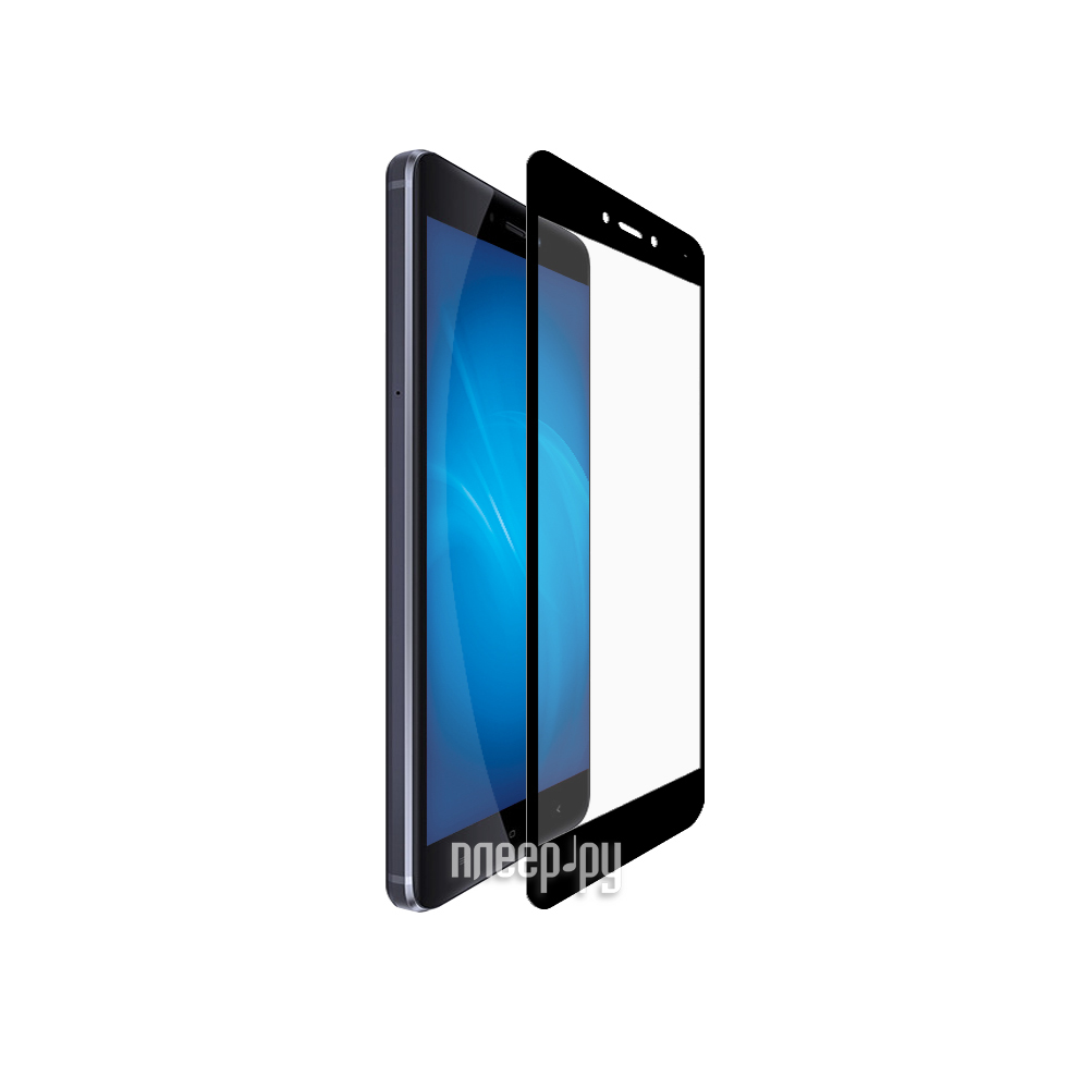    Xiaomi Redmi Note 4 Zibelino TG Full Screen Black 0.33mm 2.5D ZTG-FS-XMI-NOT4-BLK  423 