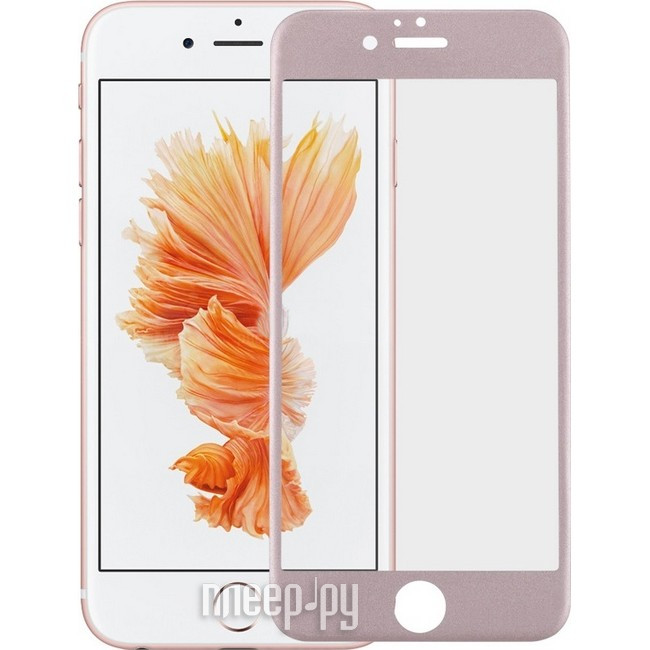    Red Line Full Screen Tempered Glass Matte  APPLE iPhone 7 4.7 Pink  330 