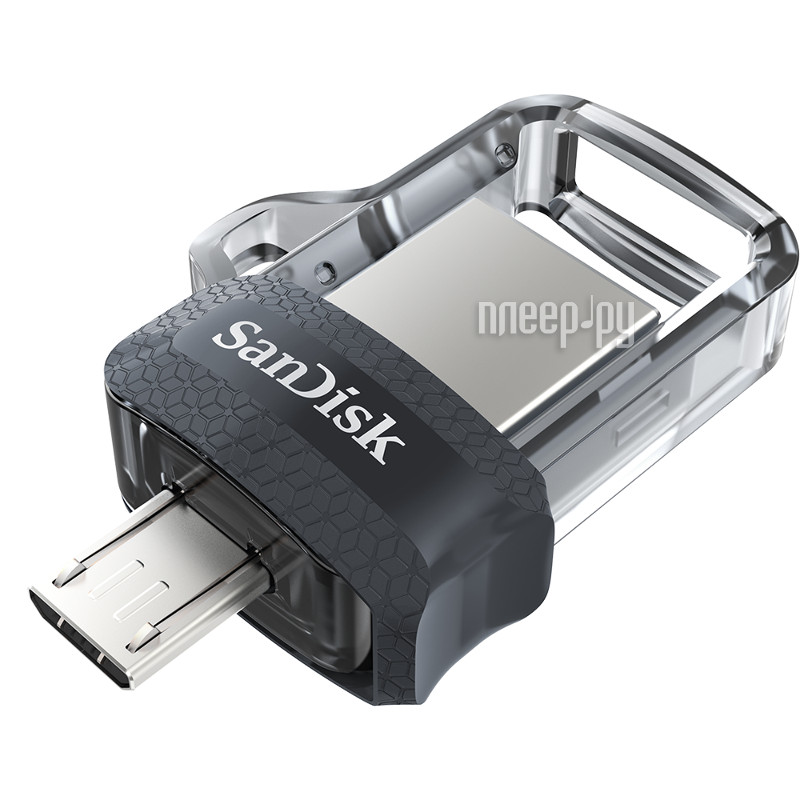 USB Flash Drive 16Gb - SanDisk Ultra Dual Drive OTG SDDD3-016G-G46  537 