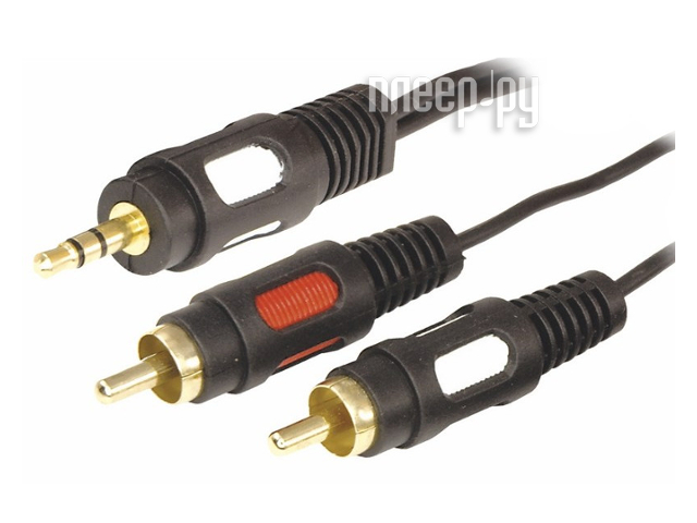  Rexant 3.5mm Stereo Plug - 2RCA Plug 5m 17-4235 