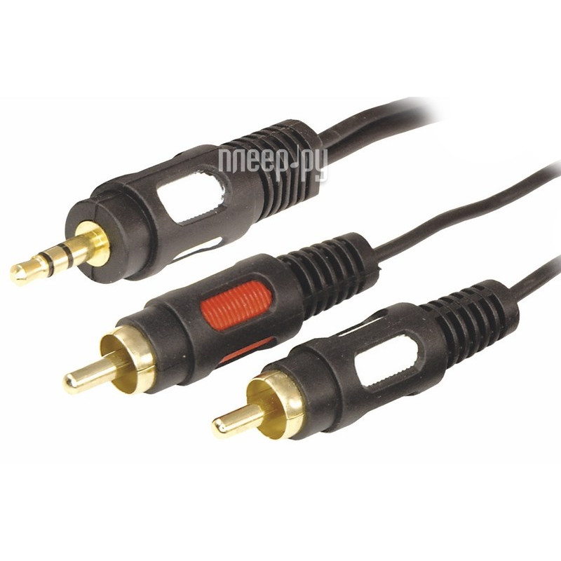  Rexant 3.5mm Stereo Plug - 2RCA Plug 1.5m 17-4232  325 