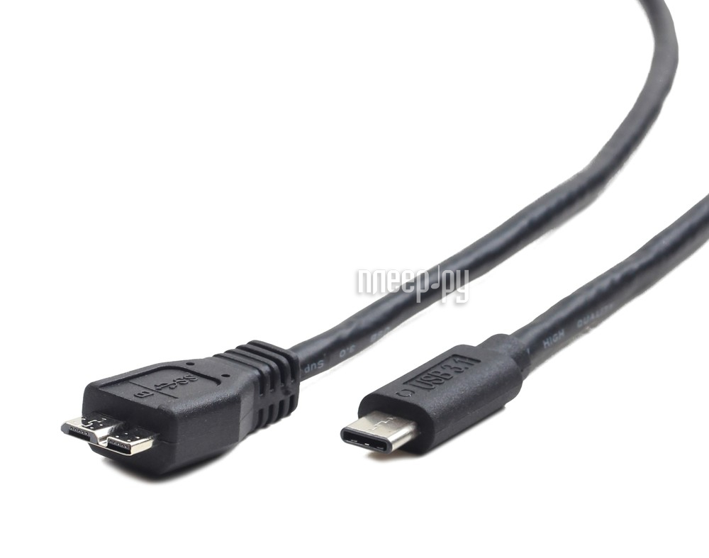  Gembird Cablexpert USB 3.0 microBM / USB 3.1 Type-C 1m CCP-USB3-mBMCM-1M  523 