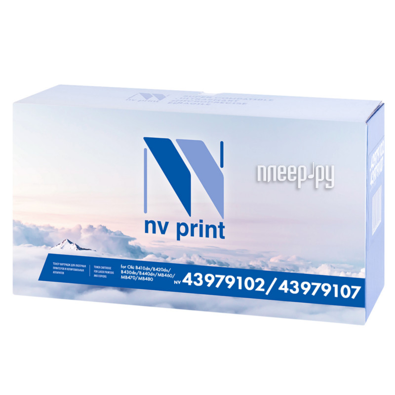  NV Print 43979102 / 43979107  Oki B410dn / B420dn / B430dn / B440dn / MB460 / MB470 / MB480 3500k  303 