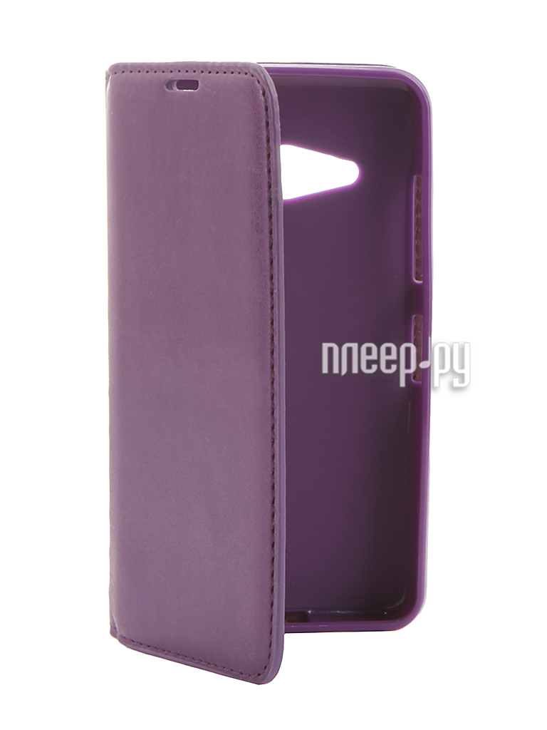   Microsoft Lumia 550 Cojess Book Case New Purple   