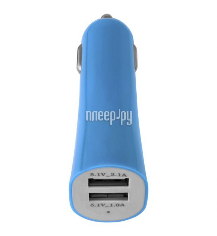 Зарядное устройство Oxion AC003 2A 2xUSB Blue