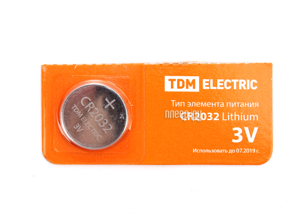  CR2032 - TDM-Electric Lithium 3V BP-5 SQ1702-0029 (1 )  61 