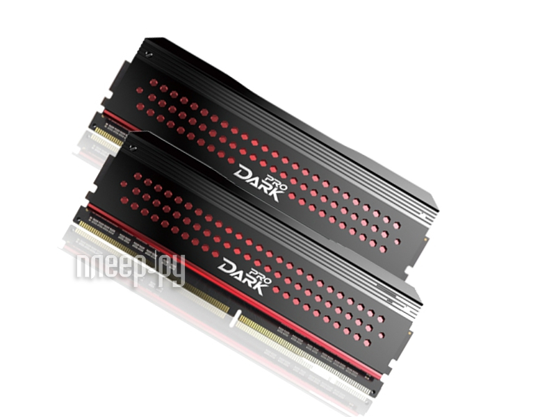   Team Group Dark Pro Red UD-D4 DDR4 DIMM 3200MHz PC4-25600 CL14 - 16Gb KIT (2x8Gb) TDPRD416G3200HC14ADC01 