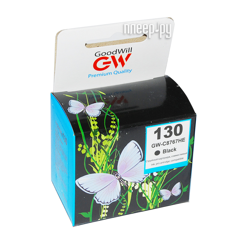  GoodWill GW-C8767HE 130 Black  HP PhotoSmart 2573 / 2613 / 2713 Compatible  870 