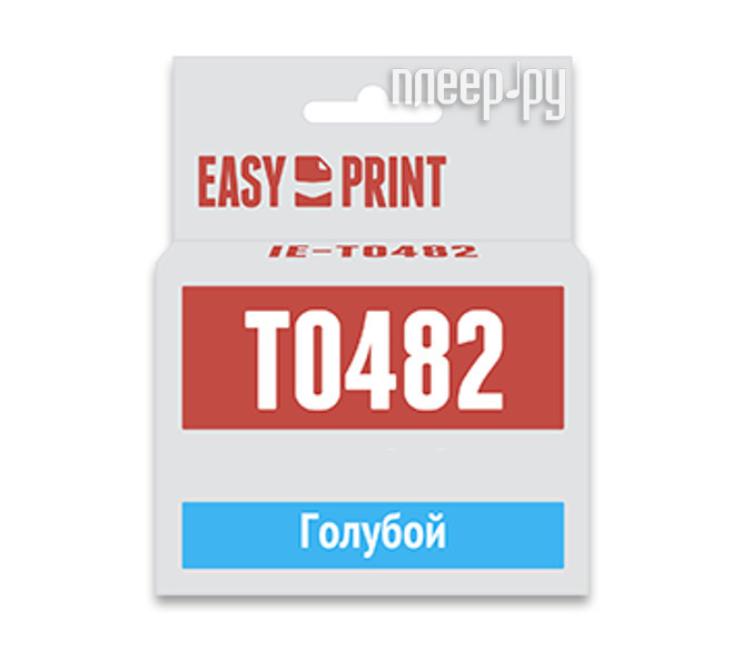  EasyPrint IE-T0482 Cyan  Epson Stylus Photo R200 / 300 / RX500 / 600   