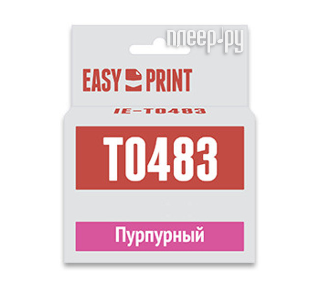  EasyPrint IE-T0483 Purple  Epson Stylus Photo R200 / 300 / RX500 / 600    67 
