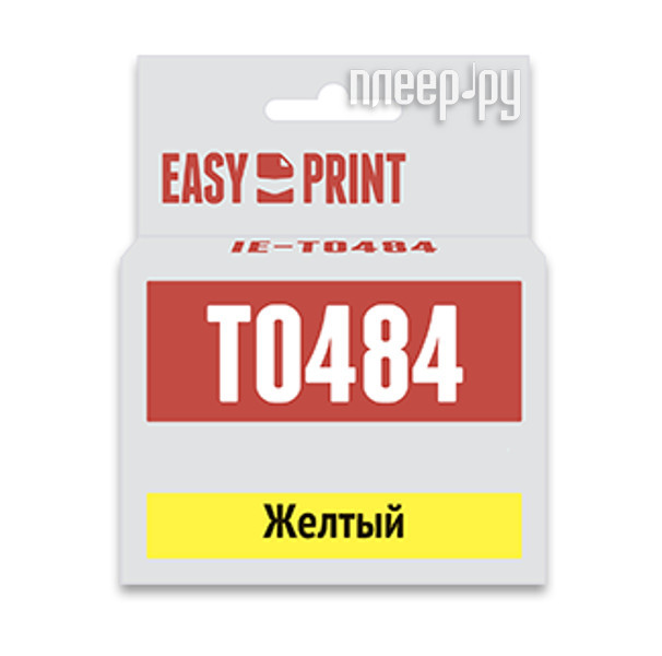  EasyPrint IE-T0484 Yellow  Epson Stylus Photo R200 / 300 / RX500 / 600    67 