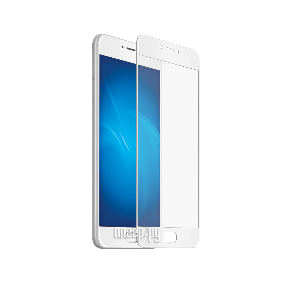    Meizu Pro 6 BROSCO Full Screen White MZ-PRO6-GLASS-WHITE 