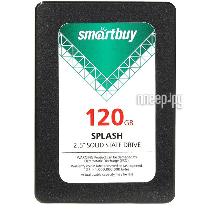   120Gb - SmartBuy Splash 2 SB120GB-SPLH2-25SAT3 