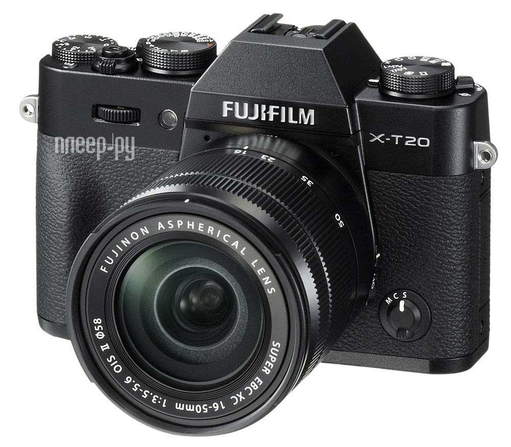  FujiFilm X-T20 Kit 16-50 mm Black 