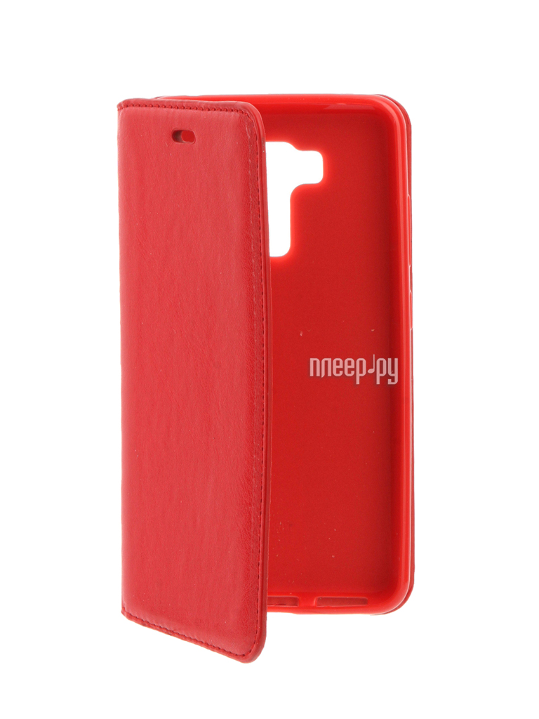   ASUS ZenFone 3 Laser 5.5 ZC551KL Cojess Book Case New Red  