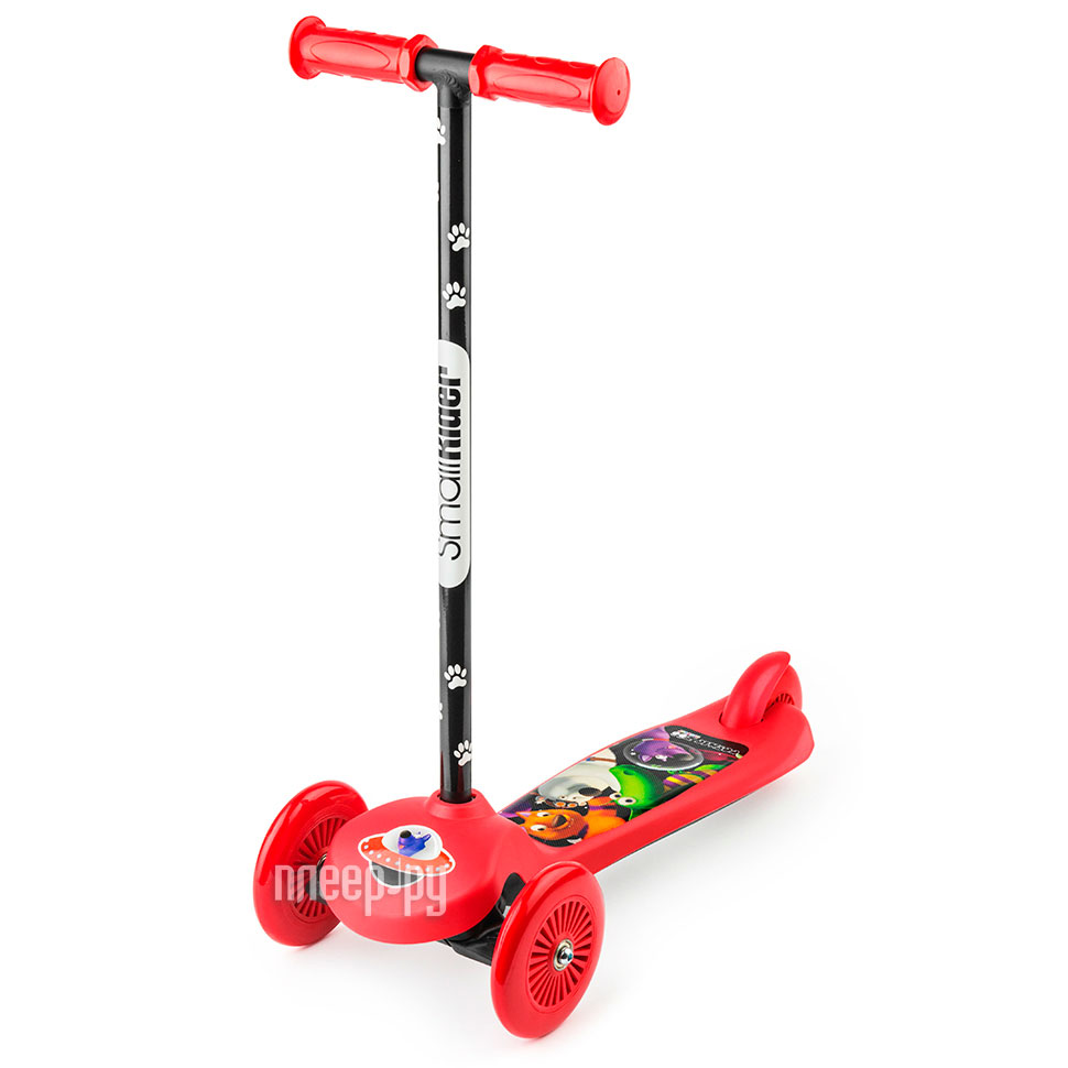  Small Rider Cosmic Zoo Scooter Red 