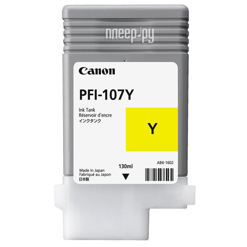  Canon PFI-107Y Yellow  iPF680 / 685 / 780 / 785 