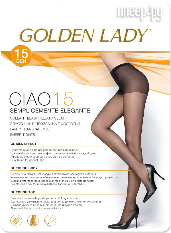 Golden Lady Ciao  4  15 Den Nero