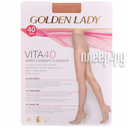  Golden Lady Vita  2  40 Den Melon  135 