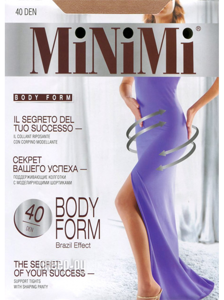  MiNiMi Body Form  3  40 Den Caramello
