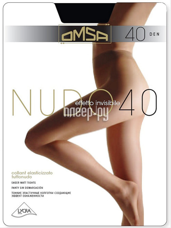  OMSA Nudo  5  40 Den Nero 