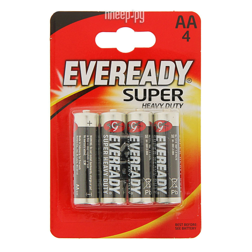  AA - Energizer Eveready Super R6 Ni-MH (4 ) 