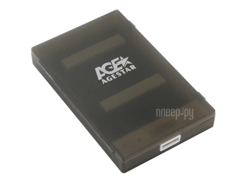     HDD AgeStar 3UBCP1-6G USB3.0 SATA Black  370 