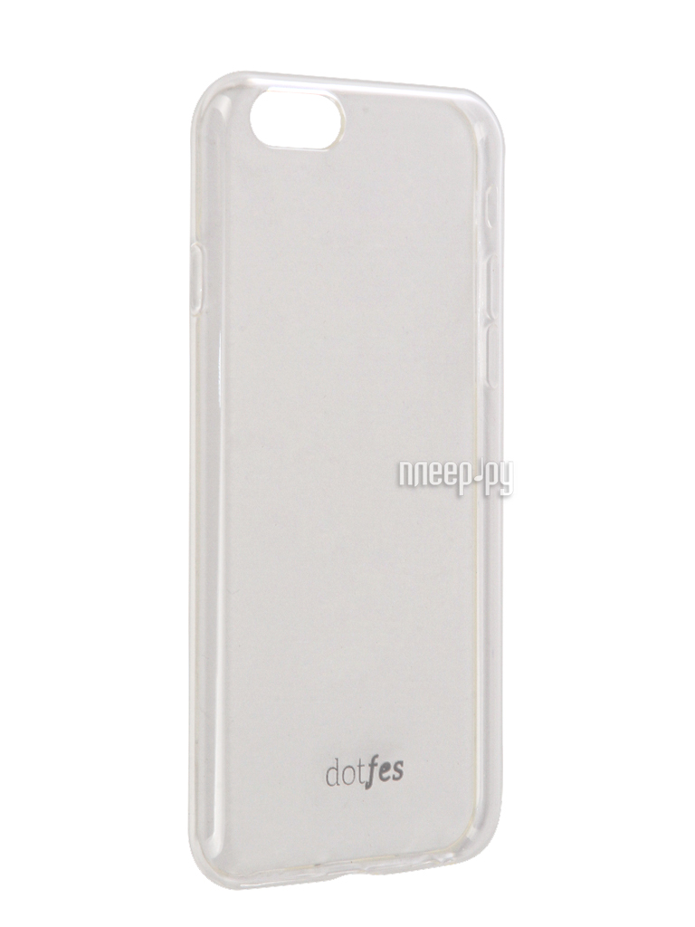   Dotfes G04 Ultra Slim TPU Case  APPLE iPhone 6 / 6s Transparent 47069 
