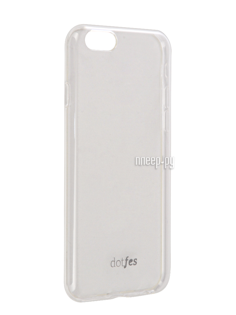   Dotfes G04 Ultra Slim TPU Case  APPLE iPhone 6 / 6s Transparent 47069