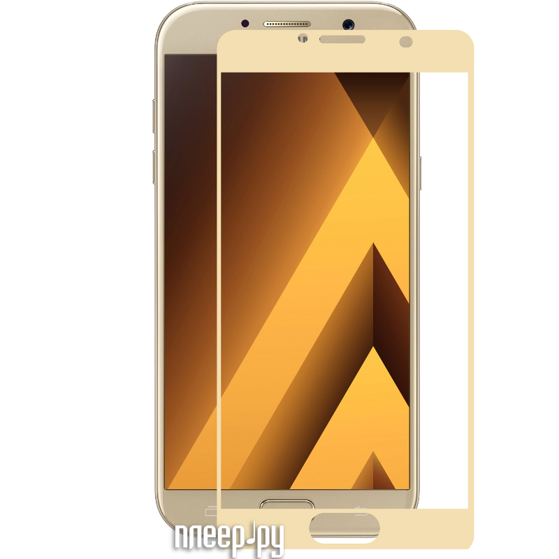    Samsung Galaxy A7 2017 Mobius 3D Full Cover Gold 