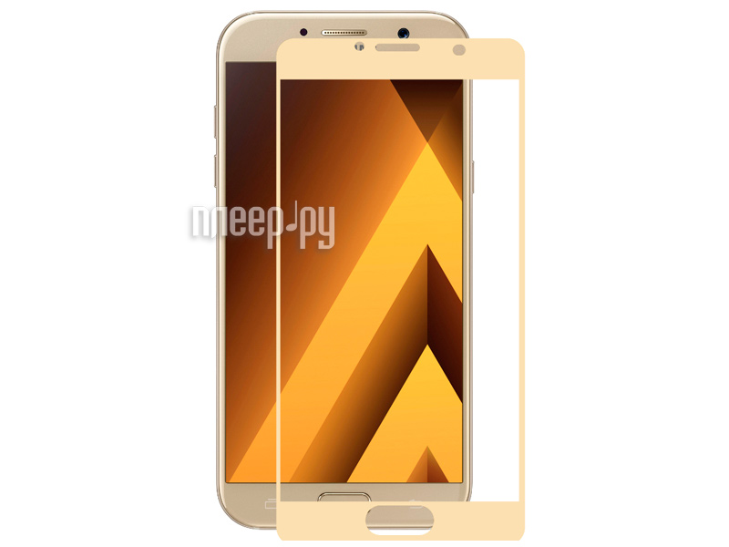    Samsung Galaxy A3 2017 Mobius 3D Full Cover Gold  500 