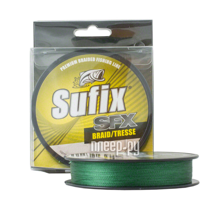  Sufix SFX 135m 0.14mm 8kg Braid Green DS1BL013BF4B1R  522 