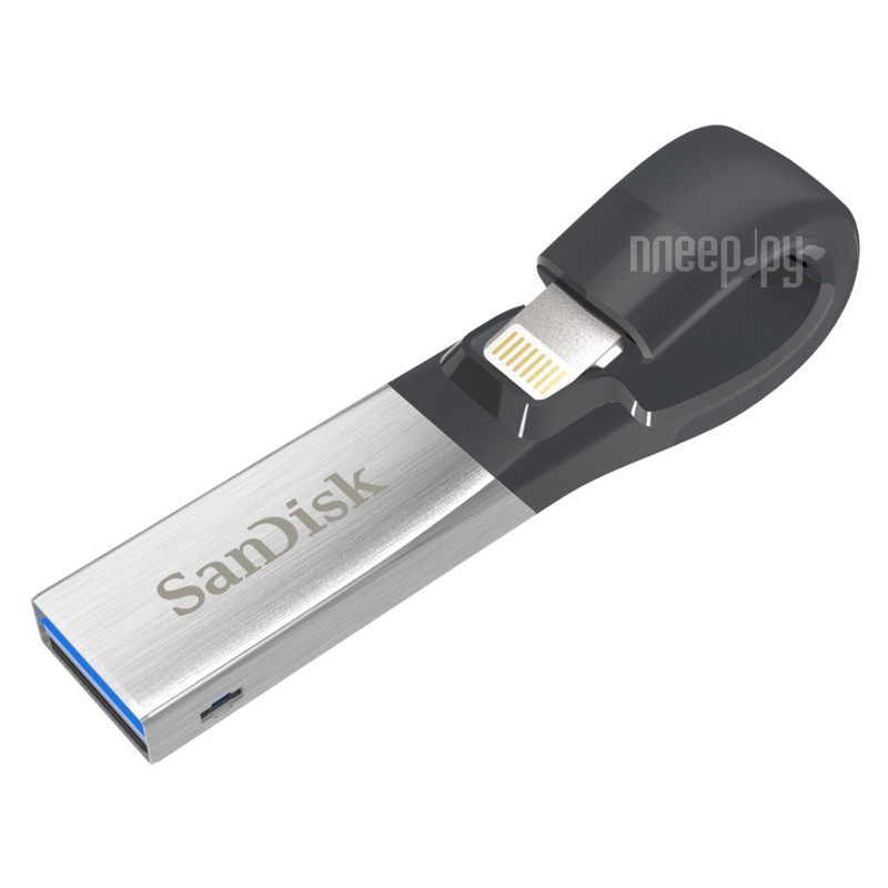 USB Flash Drive 256Gb - SanDisk iXpand SDIX30N-256G-GN6NE  9807 