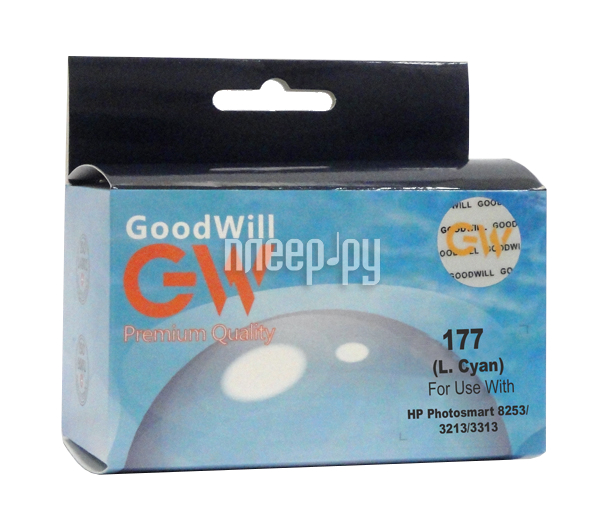  GoodWill GW-C8774HE 177 L. Cyan   Photosmart 8253 / 3213 / 3313  93 