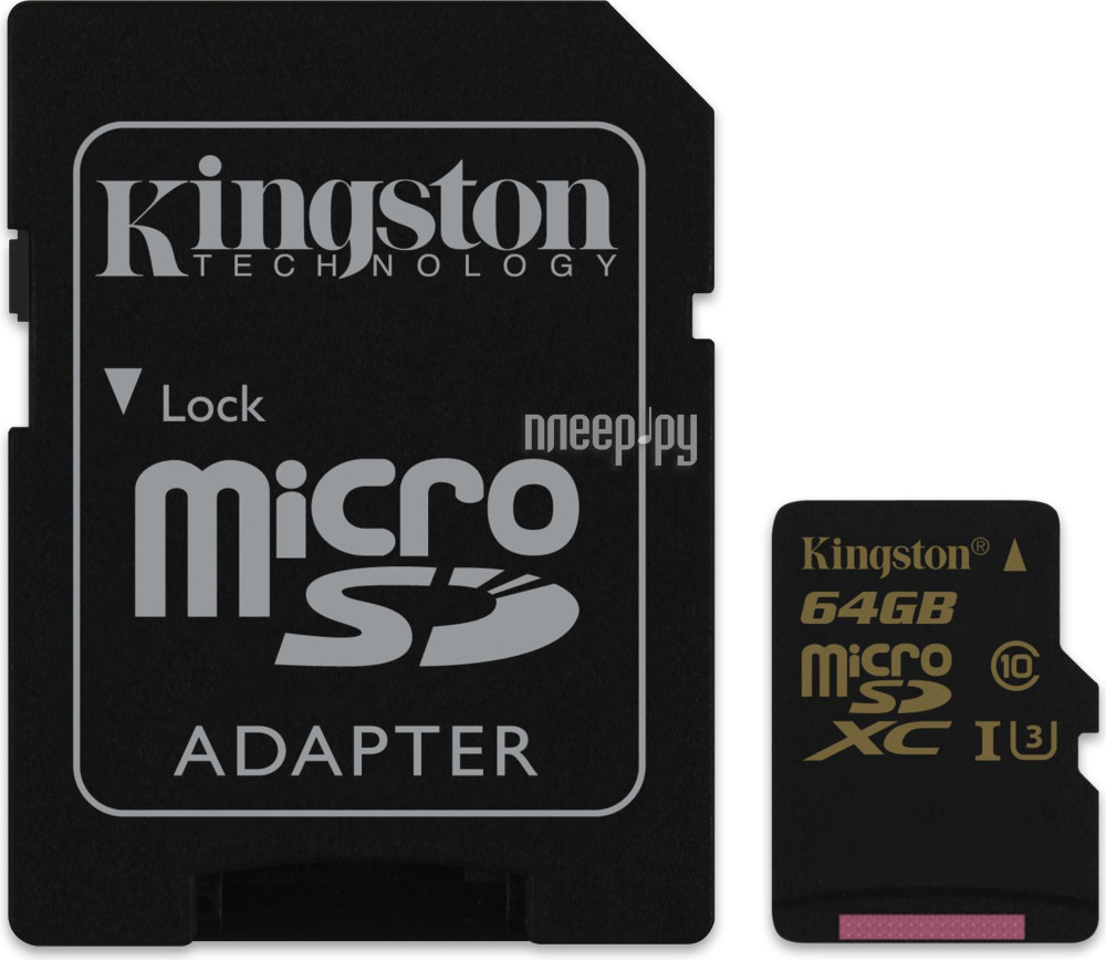   64Gb - Kingston - Micro Secure Digital XC SDCG / 64GB